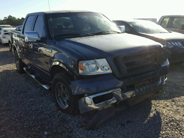 1FTRW12W24KC87395 - 2004 FORD F150 SUPER BLUE photo 1