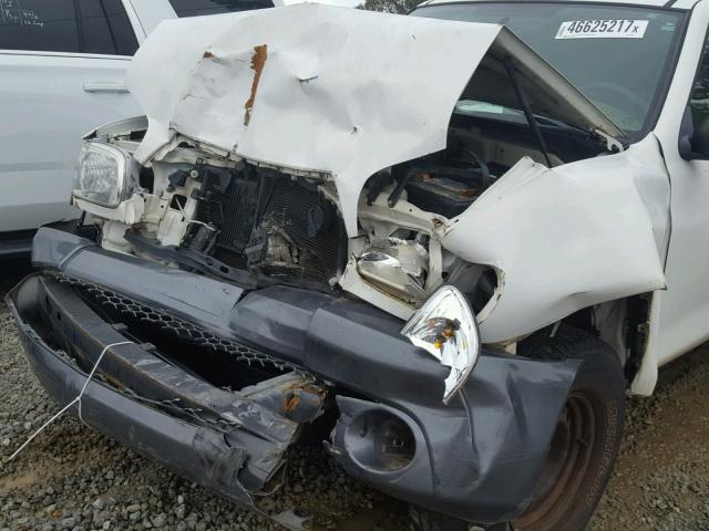 5TBJU32165S449924 - 2005 TOYOTA TUNDRA WHITE photo 9