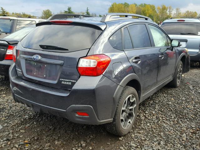 JF2GPABC6HH247643 - 2017 SUBARU CROSSTREK BLACK photo 4