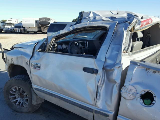 3D7KS26A47G812072 - 2007 DODGE RAM 2500 S ნაცრისფერი ფოტო 10
