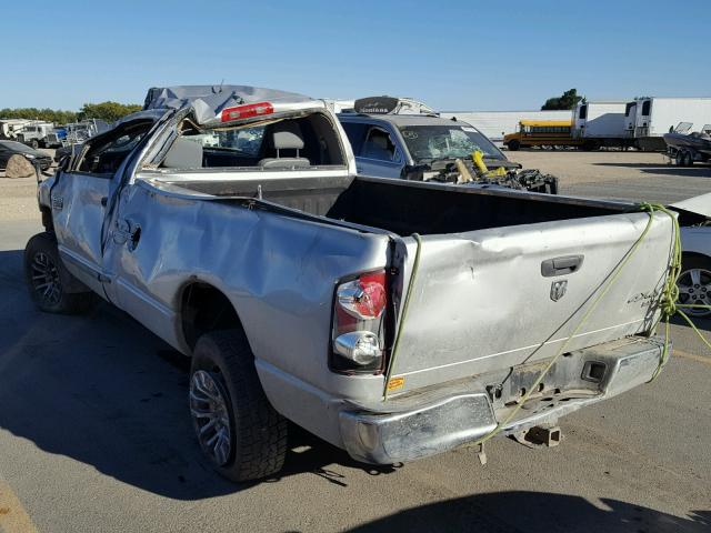 3D7KS26A47G812072 - 2007 DODGE RAM 2500 S ნაცრისფერი ფოტო 3