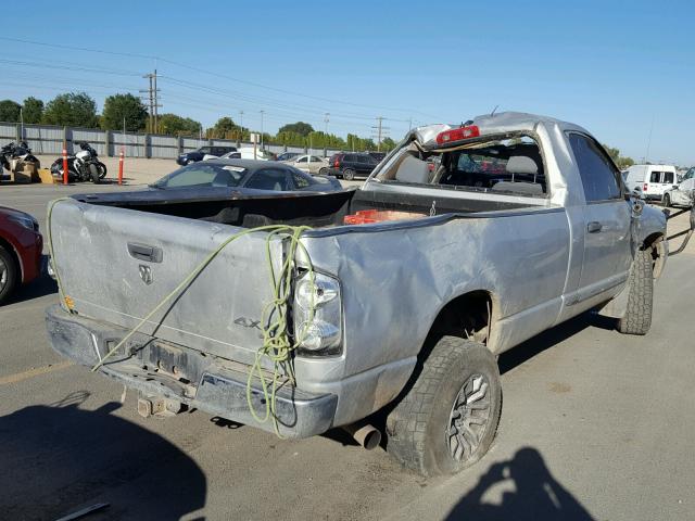 3D7KS26A47G812072 - 2007 DODGE RAM 2500 S ნაცრისფერი ფოტო 4