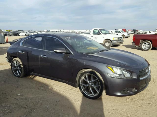 1N4AA5AP4BC816484 - 2011 NISSAN MAXIMA S GRAY photo 1