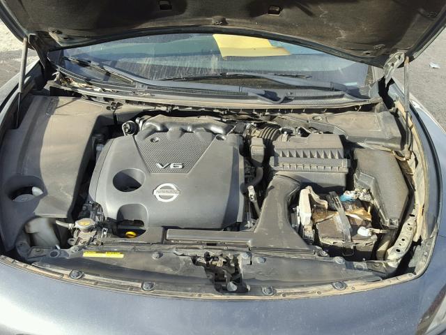 1N4AA5AP4BC816484 - 2011 NISSAN MAXIMA S GRAY photo 7