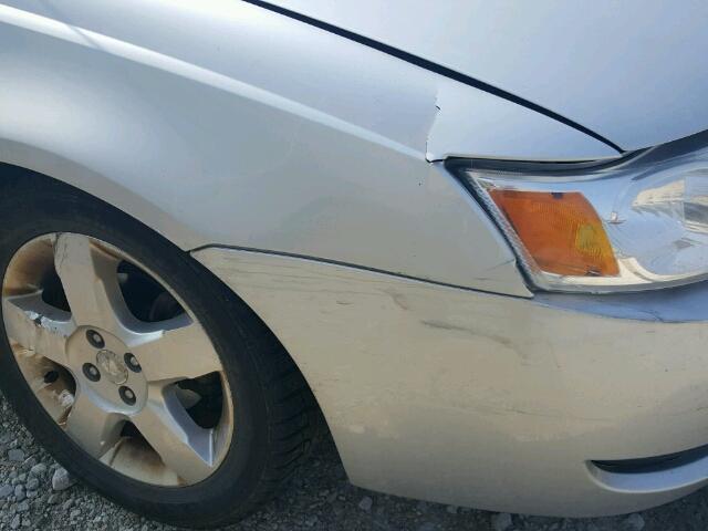 1G8AJ55F27Z187267 - 2007 SATURN ION LEVEL SILVER photo 9