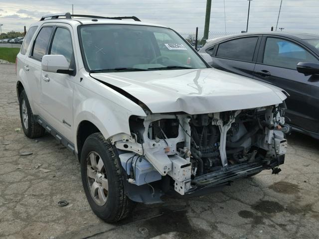 1FMCU59359KA24870 - 2009 FORD ESCAPE HYB WHITE photo 1