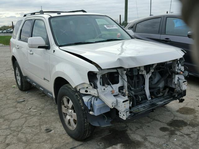 1FMCU59359KA24870 - 2009 FORD ESCAPE HYB WHITE photo 2