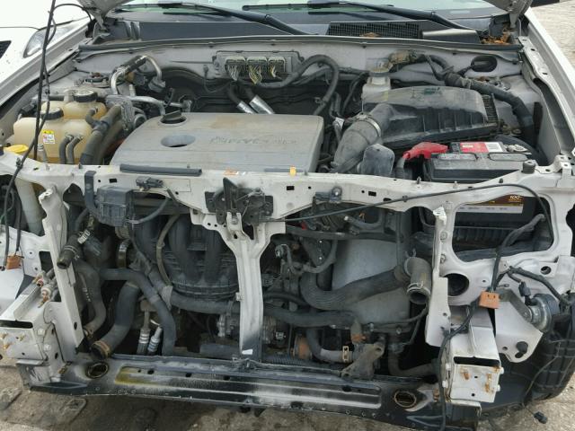 1FMCU59359KA24870 - 2009 FORD ESCAPE HYB WHITE photo 7