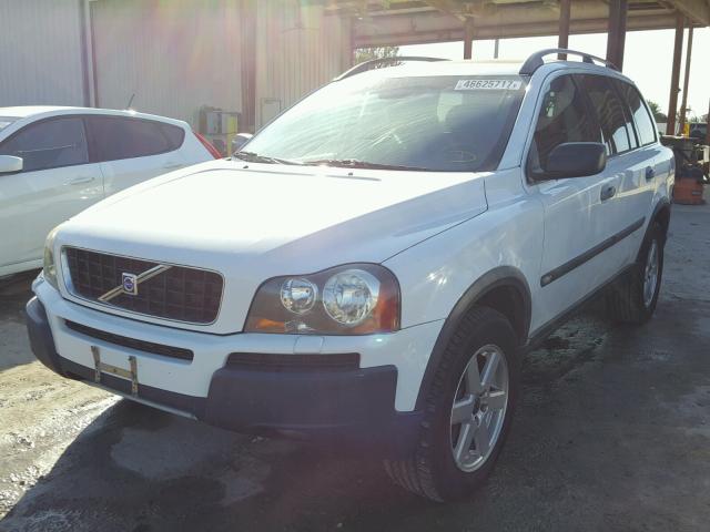 YV1CM59H941080402 - 2004 VOLVO XC90 WHITE photo 2