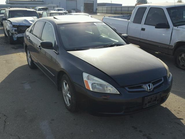 JHMCM56775C003629 - 2005 HONDA ACCORD EX BLACK photo 1