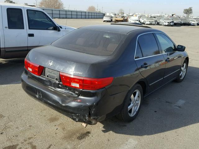 JHMCM56775C003629 - 2005 HONDA ACCORD EX BLACK photo 4