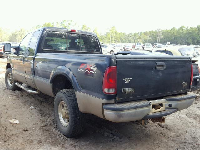 1FTNX21P33ED62176 - 2003 FORD F250 SUPER BLACK photo 3