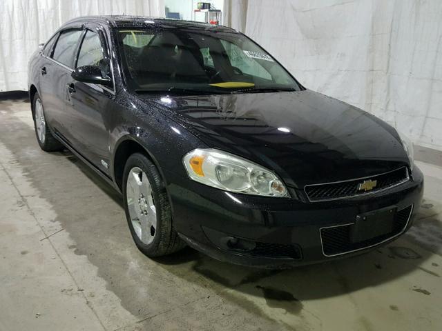 2G1WD58C889255614 - 2008 CHEVROLET IMPALA SUP 黑色 照片 1