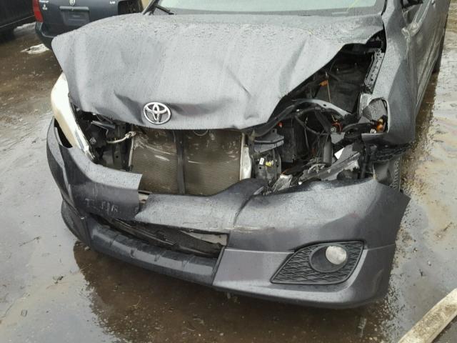 2T1KE4EE2AC038603 - 2010 TOYOTA COROLLA MA GRAY photo 9