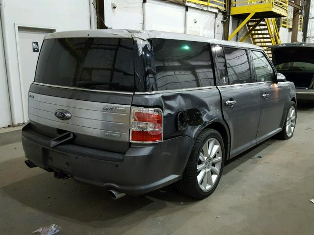 2FMHK6DT6ABB06095 - 2010 FORD FLEX LIMIT SILVER photo 4