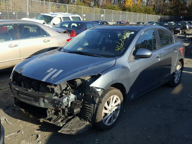 JM1BL1V81D1713171 - 2013 MAZDA 3 I TEAL photo 2