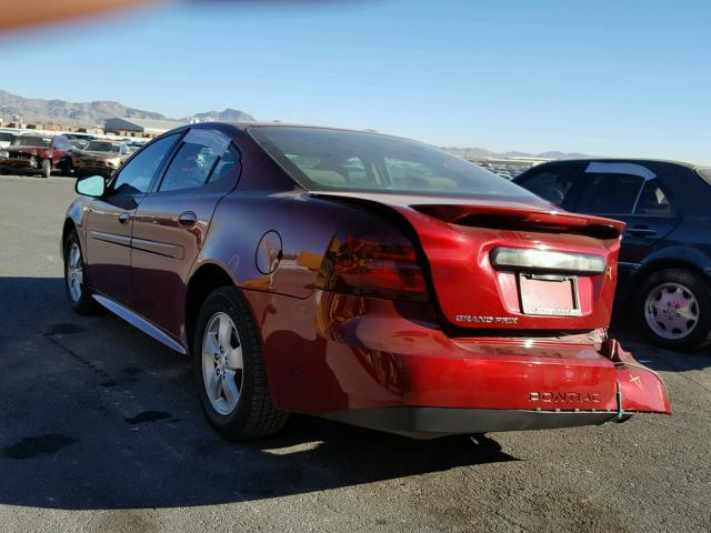 2G2WP582471201475 - 2007 PONTIAC GRAND PRIX MAROON photo 3