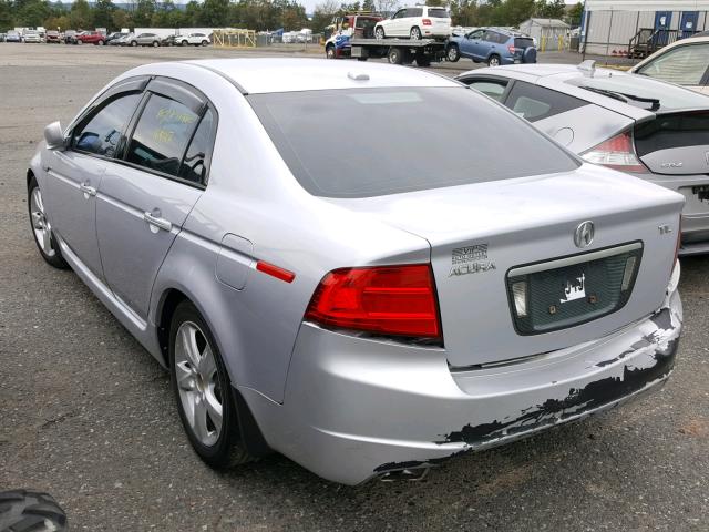 19UUA662X4A048228 - 2004 ACURA TL SILVER photo 3