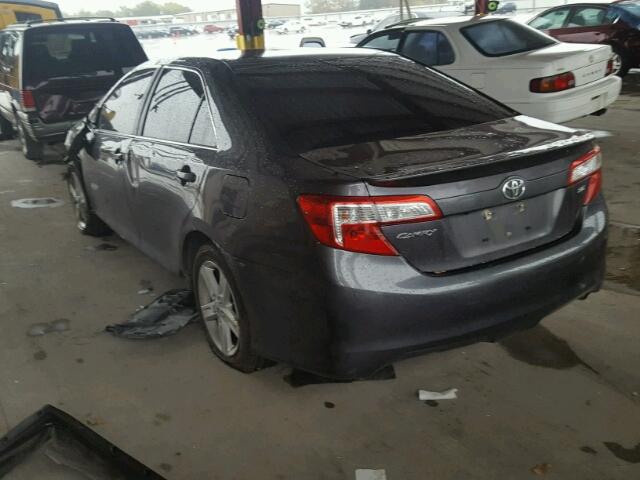 4T1BF1FK0EU824100 - 2014 TOYOTA CAMRY L CHARCOAL photo 3