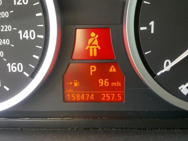 WBANB33554B112017 - 2004 BMW 545 I BLACK photo 8