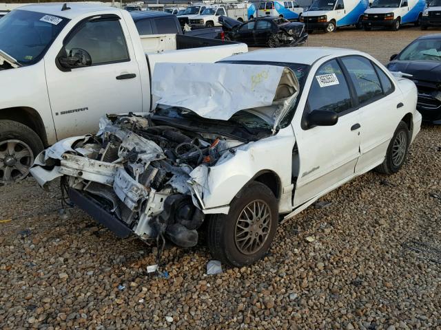 1G2JB524817305755 - 2001 PONTIAC SUNFIRE SE WHITE photo 2