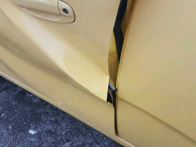 KL1TD66658B166392 - 2008 CHEVROLET AVEO BASE GOLD photo 10