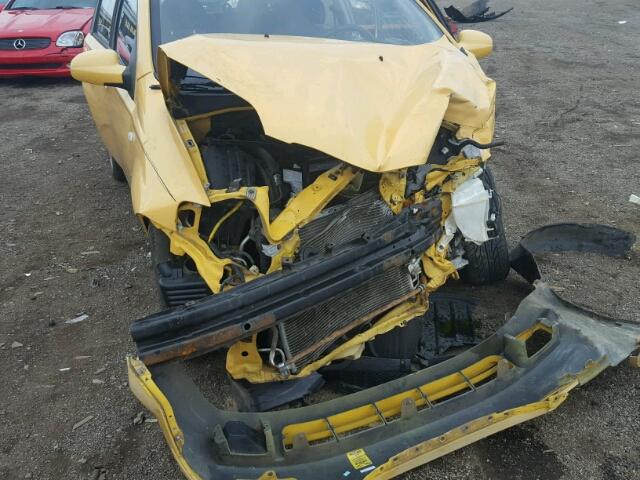 KL1TD66658B166392 - 2008 CHEVROLET AVEO BASE GOLD photo 9