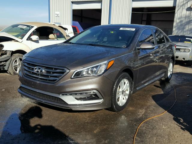 5NPE34AF7GH326849 - 2016 HYUNDAI SONATA SPO BROWN photo 2