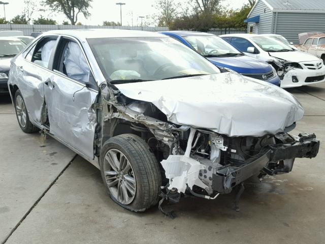 4T1BF1FK4GU136118 - 2016 TOYOTA CAMRY LE SILVER photo 1