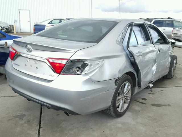 4T1BF1FK4GU136118 - 2016 TOYOTA CAMRY LE SILVER photo 4