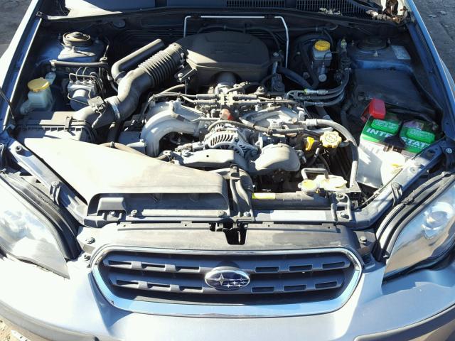 4S4BP61C557390183 - 2005 SUBARU LEGACY OUT BLUE photo 7