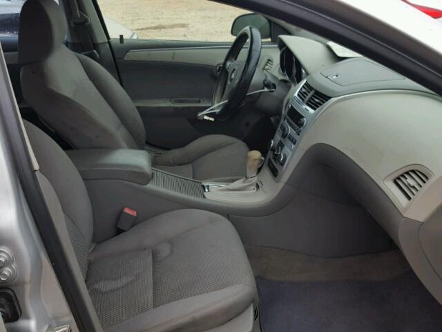 1G1ZC5EU5CF289782 - 2012 CHEVROLET MALIBU 1LT ვერცხლისფერი ფოტო 5