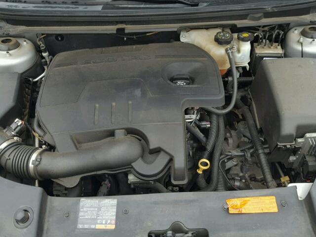 1G1ZC5EU5CF289782 - 2012 CHEVROLET MALIBU 1LT ვერცხლისფერი ფოტო 7