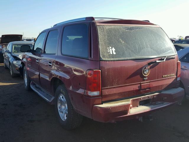 1GYEK63N64R251126 - 2004 CADILLAC ESCALADE L MAROON photo 3