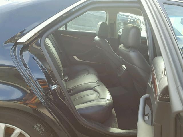 1G6DG5E57D0168404 - 2013 CADILLAC CTS LUXURY BLACK photo 6