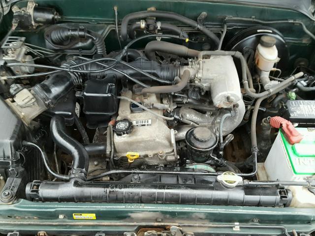 5TEVL52N64Z366683 - 2004 TOYOTA TACOMA GREEN photo 7