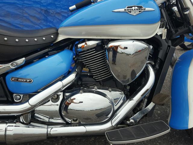 JS1VS55A392102905 - 2009 SUZUKI VL800 BLUE photo 7