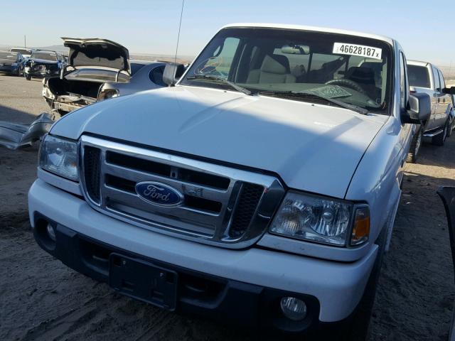 1FTYR15E68PA24406 - 2008 FORD RANGER SUP WHITE photo 2