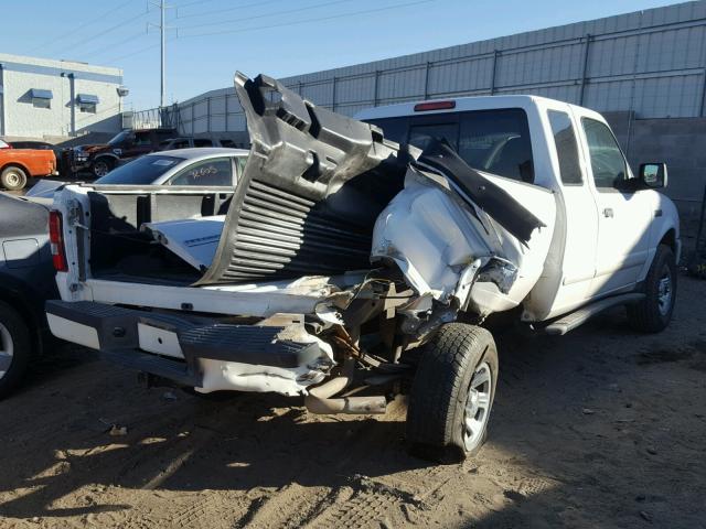 1FTYR15E68PA24406 - 2008 FORD RANGER SUP WHITE photo 4