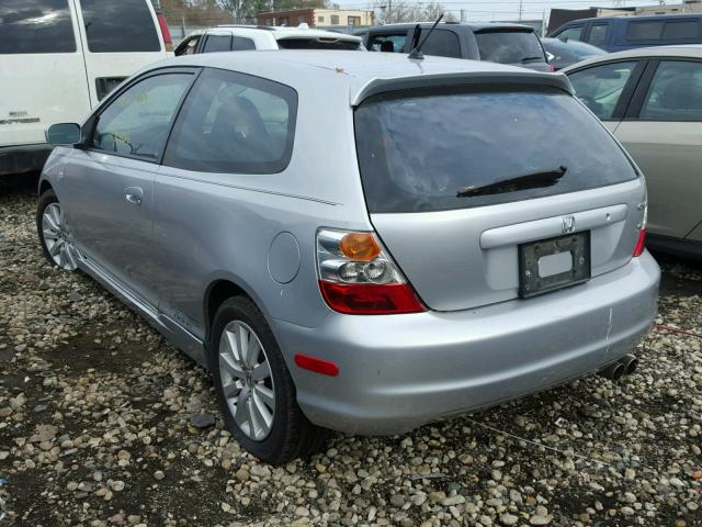 SHHEP33594U503350 - 2004 HONDA CIVIC SI SILVER photo 3