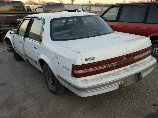 1G4AG55M0S6432138 - 1995 BUICK CENTURY SP WHITE photo 3