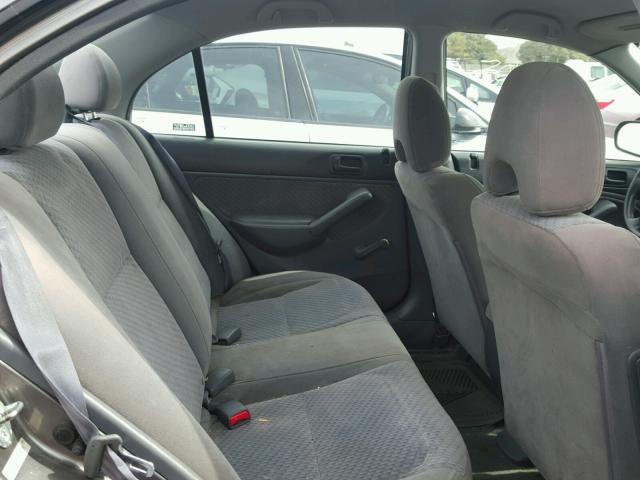 2HGES16405H571539 - 2005 HONDA CIVIC DX GRAY photo 6