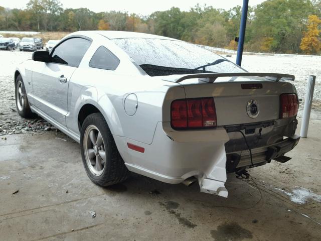 1ZVHT82H765118907 - 2006 FORD MUSTANG GT SILVER photo 3