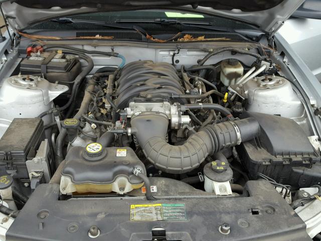 1ZVHT82H765118907 - 2006 FORD MUSTANG GT SILVER photo 7