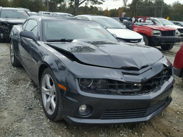 2G1FK1EJ9C9210045 - 2012 CHEVROLET CAMARO 2SS GRAY photo 1