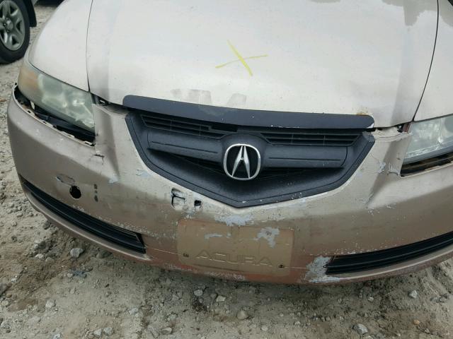 19UUA66234A003504 - 2004 ACURA TL GOLD photo 9