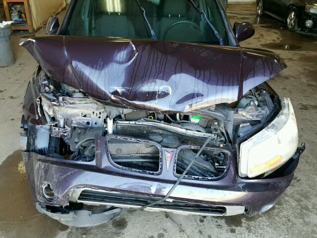 2CKDL73F966179214 - 2006 PONTIAC TORRENT PURPLE photo 7