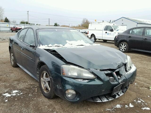 2G2WS522941369468 - 2004 PONTIAC GRAND PRIX GREEN photo 1