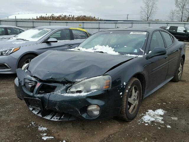 2G2WS522941369468 - 2004 PONTIAC GRAND PRIX GREEN photo 2