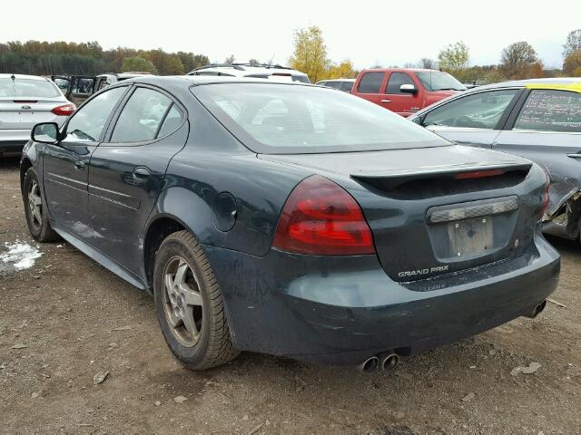 2G2WS522941369468 - 2004 PONTIAC GRAND PRIX GREEN photo 3